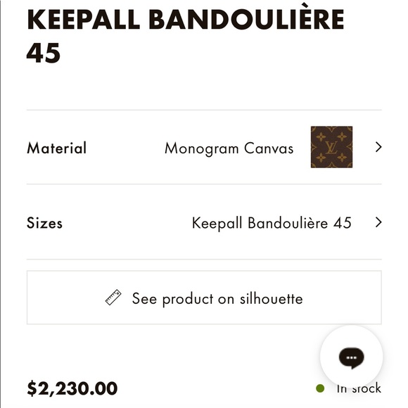 LOUIS VUITTON KEEPALL BANDOULIERE 45 - Picture 14 of 14